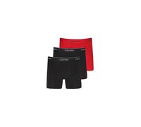 Calvin Klein 3-er Set Boxer Briefs Schwarz mit verschiedenfarbigem Webbund