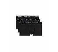 Herren Boxershorts Calvin Klein Low Rise Microfiber 3P - black/black/black - Schwarz (XL)