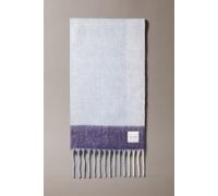 Calvin Klein Patch Brushed Checked Scarf Purple Opulence Größe: OS | Schals Outlet | Herren | Violett