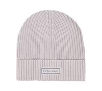 Calvin Klein PATCH CHUNKY RIB COTTON BEANIE LV04D8053GN8Q - Herren - Cotton