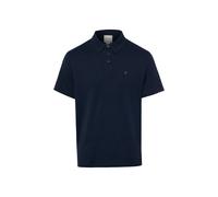 CK Calvin Klein Relaxed Fit Poloshirt mit Logo-Stitching Modell 'SUPIMA' in Marine, Größe L