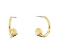 Ohrring-Set CALVIN KLEIN "CK Pure Essentials", gelbgoldfarben, edelstahlfarben, kristallweiß, kristallweiß, Ohrringe, Damen, Edelstahl, mit Glasstein (12892449-0) gelbgoldfarben, edelstahlfarben, kris