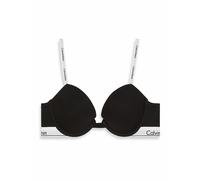 Calvin Klein Damen Demi-Cups BH Lightly Lined mit Logobund, Schwarz (Black), 75B