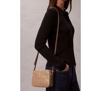 Calvin Klein Quilted Emblem - Umhängetasche 18 cm (desert taupe)