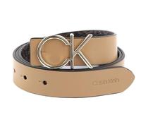 Calvin Klein Re-Lock CK Rev Belt 30MM W95 Safari Canvas/Brown Mono