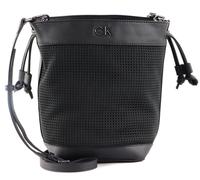 Calvin Klein Re-Lock Drawstring Bag Perforation S CK Black