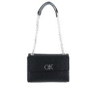 Calvin Klein Re-Lock EW Convertible Xbody EMB Mono CK Black
