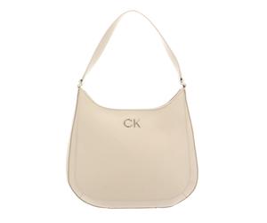 Calvin Klein Re-Lock Hobo Sand