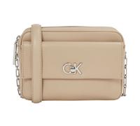 Calvin Klein Re-Lock Umhängetasche 21 cm beige