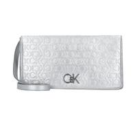 Calvin Klein RE-Lock Umhängetasche 28 cm silver emb-deb