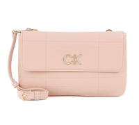 Calvin Klein Umhängetasche »RE-LOCK DBL XBODY W/FLAP QUILT«, mit schöner Prägung im Material, Spring Rose