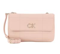 Calvin Klein Umhängetasche »RE-LOCK DBL XBODY W/FLAP QUILT«, mit schöner Prägung im Material, Spring Rose