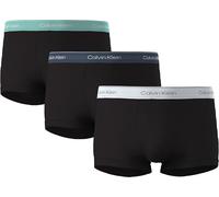 Calvin Klein Trunks 'Relaxed' – 3er-Pack mit Logo-Stitching, Schwarz, Größe L