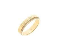 Calvin Klein - 35000201D - Ring - Damen - Edelstahl - gelbgold - Weite 56