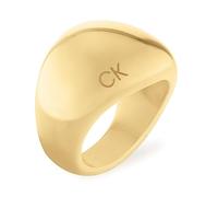 Calvin Klein ring für Damen Kollektion PLAYFUL ORGANIC SHAPES Gelbgold - 35000441C