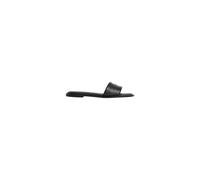 Calvin Klein Round Flat Sandal Leather Triple Black Größe: 38 | Sandalen Outlet | Damen | Schwarz