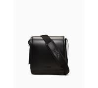 Calvin Klein Schlanke schwarze Umhängetasche mit Logo für Herren, Schwarz, Einheitsgröße