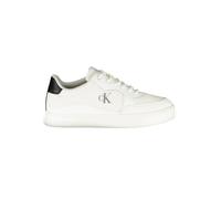 Calvin Klein Herren Cupsole Sneaker Classic Tech Ripstop Low Top, Weiß (Bright White/Black), 40