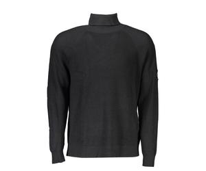 Calvin Klein Schwarzer Wollpullover für Herren S