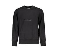 CALVIN KLEIN SCHWARZES HERREN-SWEATSHIRT MIT REISSVERSCHLUSS - s / schwarz / erwachsene