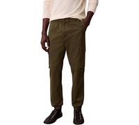 Cargohose CALVIN KLEIN JEANS, Herren, Gr. S, N-Gr, fatigue, Twill, Obermaterial: 97% Baumwolle, 3% Elasthan, skinny fit lang, Hosen Cargohose, elastischer Bund, Skinny fit, Cargotaschen (87475860-S) f