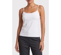 Calvin Klein Sleeveless Cotton Stretch Top Bright White Größe: M | Unterhosen Outlet | Damen | Weiß