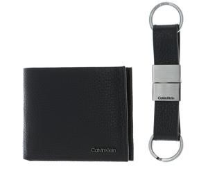 Calvin Klein SLG Giftset Minimalism Bifold 5CC Keyfob CK Black