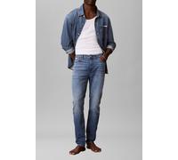 Slim-fit-Jeans CALVIN KLEIN JEANS, Herren, Gr. 32, Länge 34, embers, Denim/Jeans, Obermaterial: 70% Baumwolle, 29% Polyester, 1% Elasthan, unifarben, gerade, unten schmal lang, Jeans Slim-fit-Jeans, s