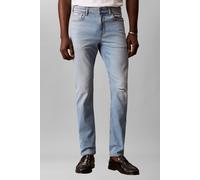 Calvin Klein Slim Taper Jeans Distressed Sea Größe: W33L32 | Slim Jeans Outlet | Herren