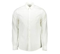 Calvin Klein Slimfit Langarmhemd mit Italienkragen - Größe: XL