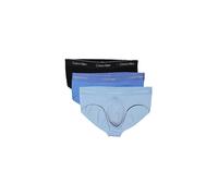 Calvin Klein Icon Cotton Stretch Unterhose blau (3er-Pack) - S