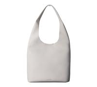 Calvin Klein Slouchy Pebble Shoulder Bag M White Alyssum