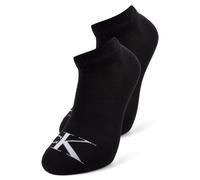 Calvin Klein Sneakersocken im 2er-Pack Damen Baumwolle schwarz, 35-38