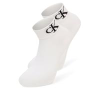 Calvin Klein Sneakersocken im 2er-Pack Damen Baumwolle weiß, 35-38
