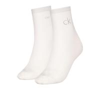 Calvin Klein Socks CK WOMEN SHORT SOCK 2P SHINY LOGO