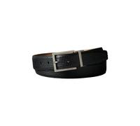 Calvin Klein Square Buckle Emboss Belt Black/brushed Nickel Größe: 115 | Gürtel Outlet | Herren | Schwarz
