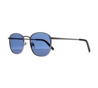 Calvin Klein Square Mens Matte Gunmetal Solid Blau CK20122S Einheitsgröße