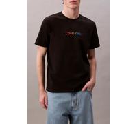 Calvin Klein Ss 20s Black Größe: M | Bedruckte T-Shirts Outlet | Herren | Schwarz