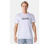 Calvin Klein Ss 30s Eu Sp Outline Bright White Größe: XXL | Bedruckte T-Shirts Outlet | Herren | Weiß