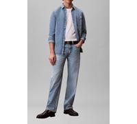 Calvin Klein Jeans T-Shirt mit Label-Patch Modell 'BADGE' in Weiss, Größe S