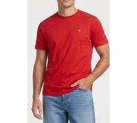Calvin Klein Herren SS Classic Monogram Tee LV04RD254G Tees, RED (Adrenaline Rush), L, Rot (Adrenaline Rush), L