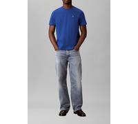 Calvin Klein Herren Ss Classic Monogram Tee Lv04Rd254G T-Shirts, Blue (Chase Blue), M
