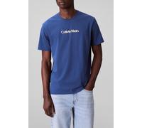 Calvin Klein Jeans Regular Fit T-Shirt mit Logo-Print Modell 'Class' in Dunkelblau, Größe XL