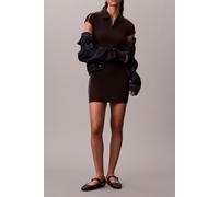 Calvin Klein Ss Punto Milano Dress Black Größe: XL | Minikleider Outlet | Damen | Schwarz