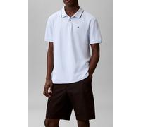 Calvin Klein Ss Refined Pique Tip Polo Breezy Blue Größe: XL | Poloshirts Outlet | Herren | Blau