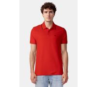 Calvin Klein Ss Refined Pique Tip Red Alert Größe: XXL | Poloshirts Outlet | Herren | Rot