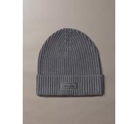 Calvin Klein Strickmütze mit Cashmere-Anteil Herren anthrazit, ONE SIZE