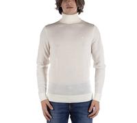 Calvin Klein Superior Rollkragenpullover aus Wolle in Creme L
