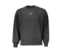 CALVIN KLEIN SWEATSHIRT OHNE REISSVERSCHLUSS SCHWARZ MANN - XL / Schwarz / Erwachsene