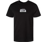 Calvin Klein T-Shirt Herren Slim Fit Kurzarm Rundhals Baumwolle schwarz, L
